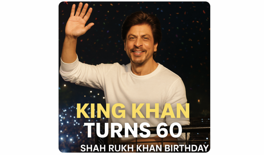 King Khan Turns 60 🎂 | Shah Rukh Khan Birthday Celebration 2025”