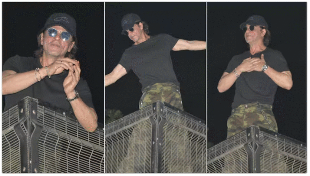 मन्नत पर मेला – फैंस का जुनून